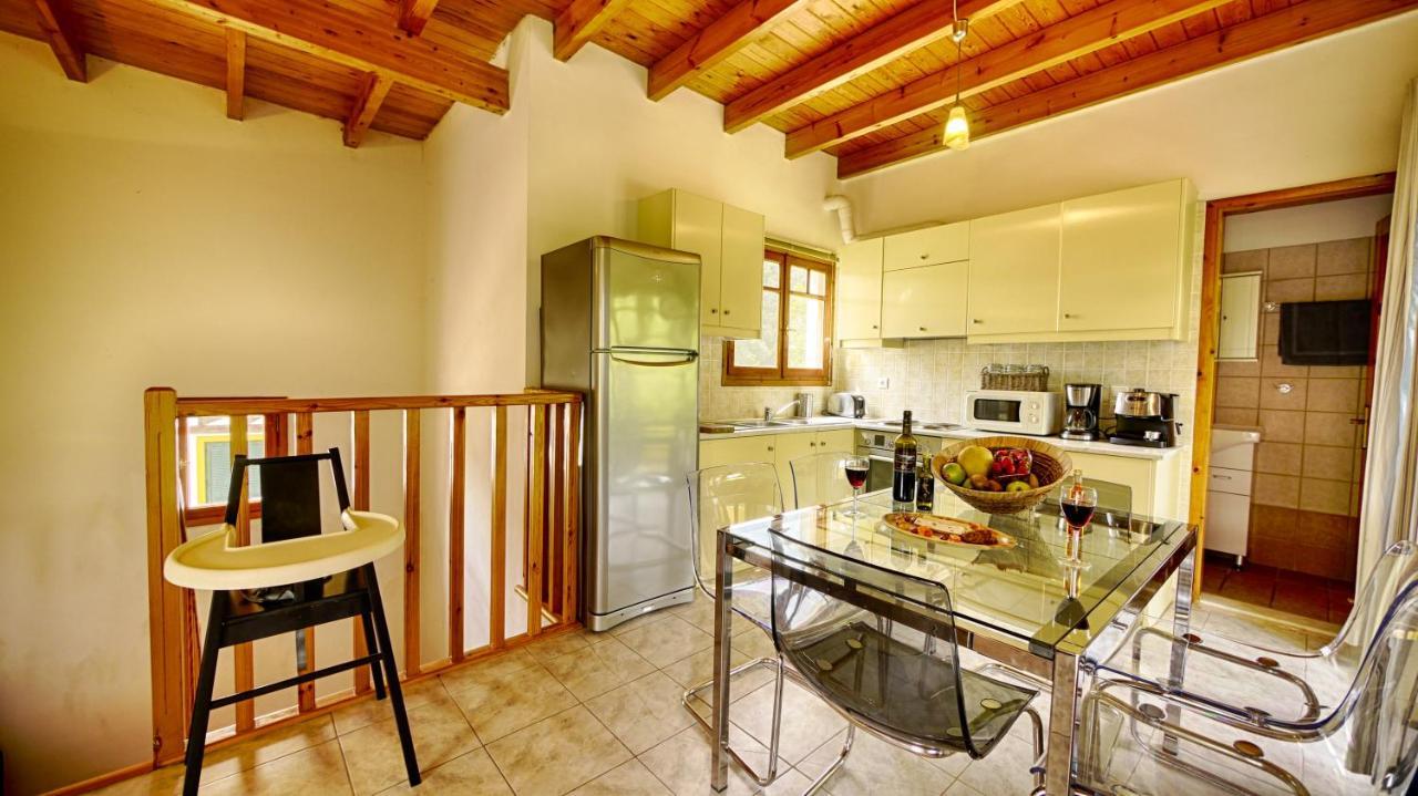 Villa Zen Stone House Agios Georgios Pagon Exterior foto