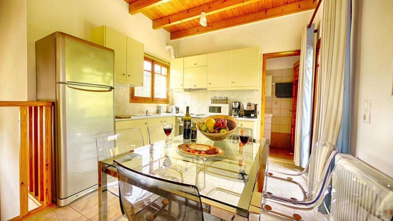 Villa Zen Stone House Agios Georgios Pagon Exterior foto
